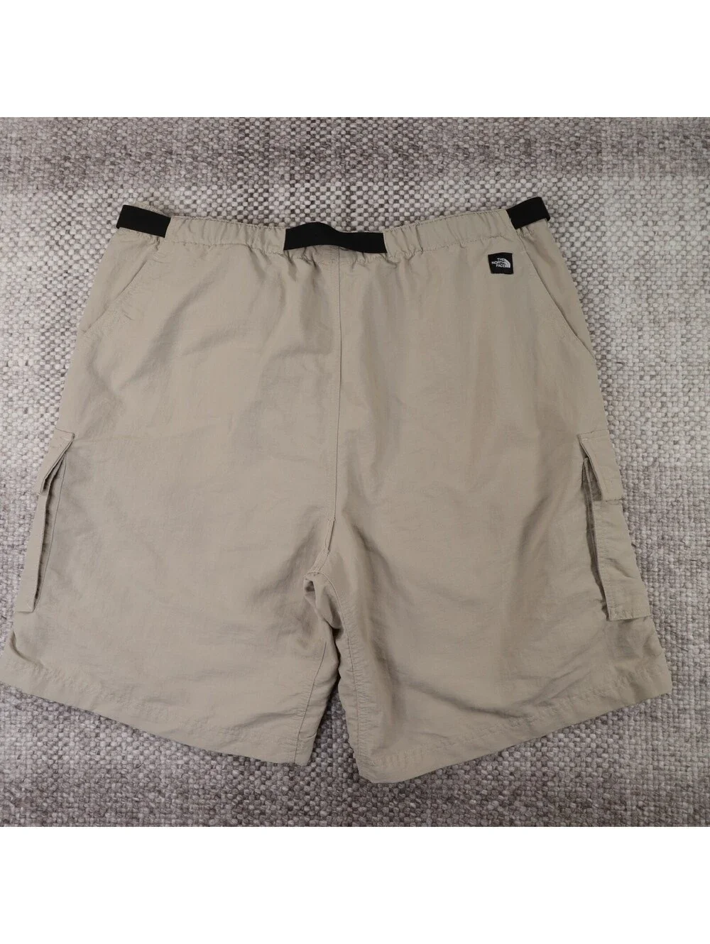 The North Face Horizon Hiking Cargo Shorts Men's XL Tan Khaki Belted 9